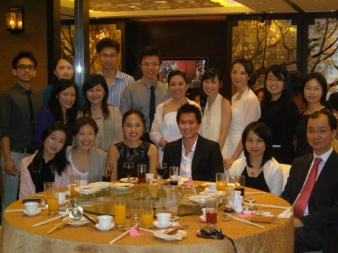Wedding banquet of my past student