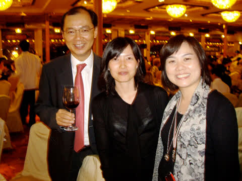 With my wife Kathy and good friend Frances Law at a suicide conference in Hong Kong